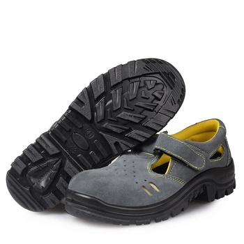 Safety Work Shoes – Breathable Cow Suede 3